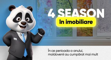 4Seasons în imobiliare: În ce perioada a anului, moldovenii au cumpărat mai mult