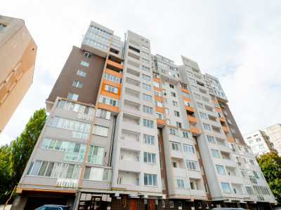 Apartament cu 2 camere în variantă albă, 79 mp, Botanica, Decebal.