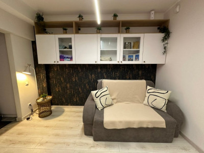 Apartament cu 1 cameră și living, 34mp, bloc nou, Botanica.