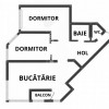 Apartament cu 2 camere+living, bloc nou. Ciocana, Ginta Latină. thumb 12