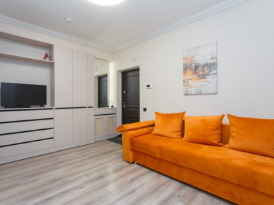 Buiucani, Alba Iulia, apartament cu 1 cameră și living, bloc nou, reparație euro