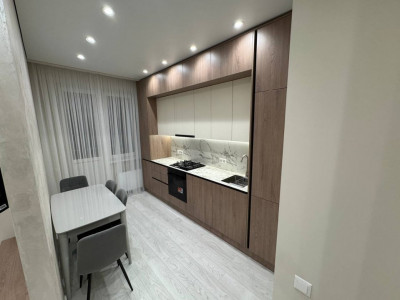 Apartament cu 1 cameră și living, bloc nou, Râșcani, str. Nicolae Dimo.