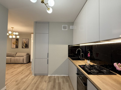 Apartament cu 3 camere și living în bloc nou, Buiucani, Ion Buzdugan.