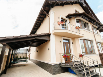 Duplex în 3 niveluri! Durlești, str. Adrian Păunescu, 180m2 + 2,5 ari. Eurorepar