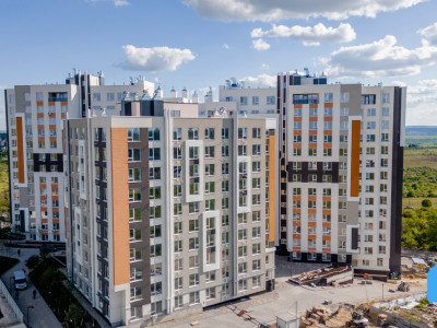 Apartament cu 2 camere + living, bloc nou, reparație, Telecentru. 