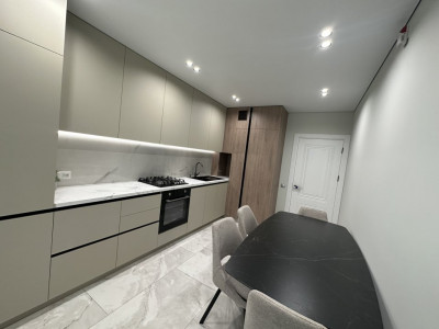 Bloc Nou! Buiucani, str. Ion Buzdugan, 1 cameră + living. Euroreparație!