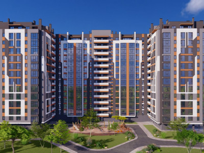 Estate SunRise — квартира с 1 спальней и гостиной, 55,30 кв.м.