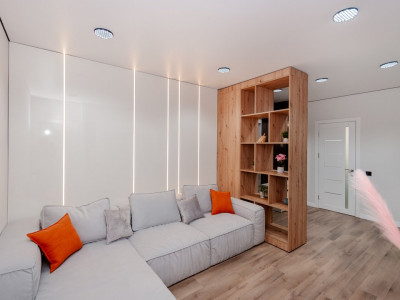 Квартира с 2 спальнями и гостиной, 70 м², Буюканы, ул. Ион Буздуган 13.