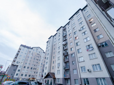 Квартира с 3 спальнями и гостиной, евроремонт, новострой, Дурлешты.