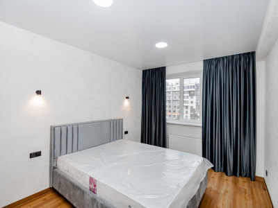 Telecentru, Sprâncenoaia, apartament cu 1 cameră, bloc nou, reparație.