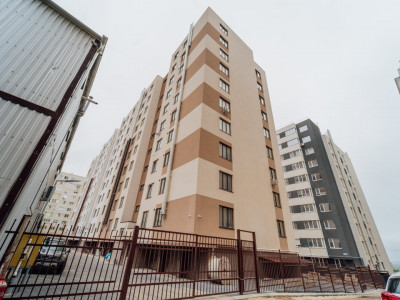 GarantCons! Durlești, str. Cartușa, 3 camere + terasă + living, bloc nou!