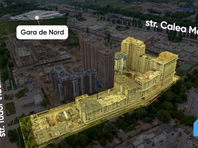 Apartament cu 1 cameră + living în complexul Smart Home | Rîșcani