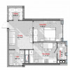 Apartament cu 1 cameră + living în complexul Smart Home | Rîșcani thumb 2