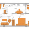 Apartament cu 1 cameră + living la Braus Millennium Park! thumb 2