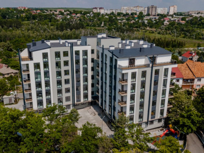 Apartament cu 2 camere în bloc nou, variantă albă, Ialoveni.