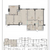 3-комнатная квартира в белом варианте, 96 кв.м, Urban Residence, Комрат. thumb 5