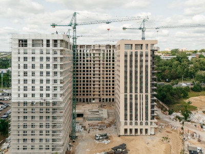 Однокомнатная квартира с ливингом, City Gardens, Ренаштерий Национале.