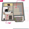 Apartament de vânzare cu 1 cameră, seria MS, Ciocana, Mircea cel Batran, thumb 6
