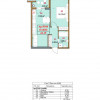 Apartament în rate de la dezvoltator! Durlești Residence, 1 cameră, 42,13 mp. thumb 2