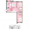 Apartament în rate de la dezvoltator! Durlești Residence, 3 camere, 76 mp. thumb 2