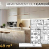 Apartament cu 1 cameră,  Râșcani,  Chișinău, Circului Residence! thumb 2