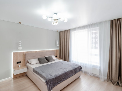 Astercon, Dumbrava, apartament cu 2 camere + living, bloc nou, reparație euro. 