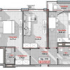 Lagmar Solaris, apartament cu 2 camere, 62 mp, variantă albă. Disponibil în rate thumb 5