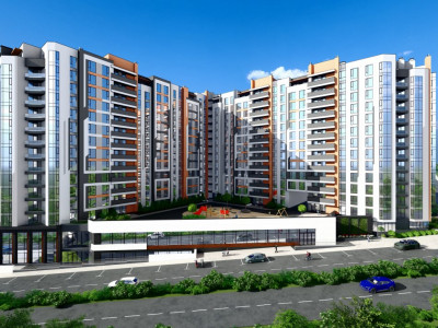 Apartament cu 1 cameră și living, Sun Rise 3. Achitare în rate!