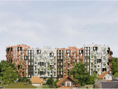 Bosco Residenza, 1 cameră+living, 46,42 mp, Bl. 1. Achitare în rate!