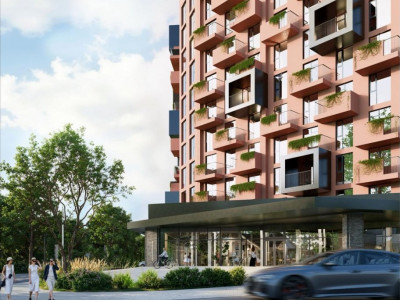 Квартира в рассрочку от застройщика! 1 комната + гостиная, 51 м², блок 2.
