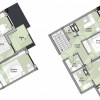 Penthouse cu terasă, 136,5 m2, Bosco Residenza, Bl. 5. Achitare în rate! thumb 2