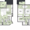 Penthouse cu 4 camere+living, 157 m2, Bosco Residenza. Achitare în rate! thumb 2