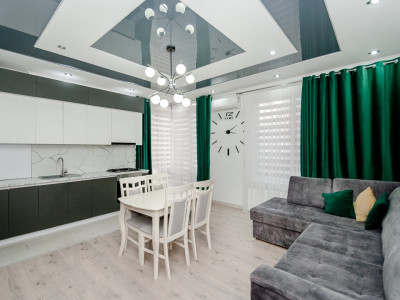 Chirie – Apartament cu 2 camere + living, Buiucani, str. Liviu Deleanu