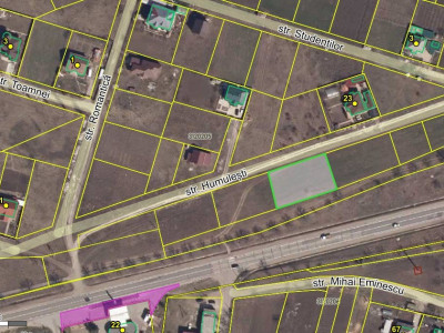 Teren 10 ari, Budești – Prima linie, gata de construcție!