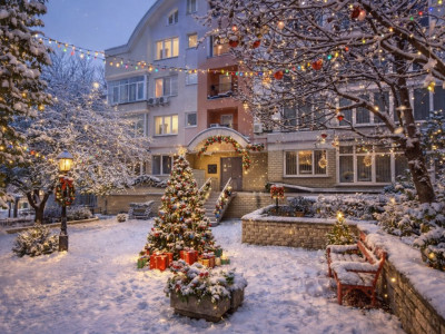 Квартира с 3 комнатами + гостиная + терраса, Центр, ул. Колина Пушкин