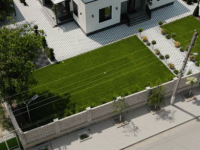 Casă modernă cu panouri fotovoltaice de vanzare în Sipoteni, Calarași.