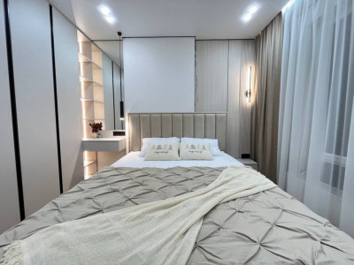 Apartament cu 1 cameră + living în Newton House, Buiucani – 46 mp