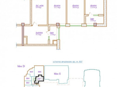 Apartament 3 camere Isra Grup Select New Town 