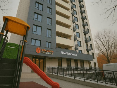 📍 Solomon – New Resident  Apartament cu 2 camere, situat într-un bloc nou