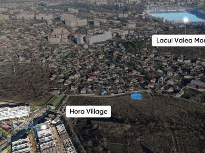 Teren pentru construcții în sect. Buiucani lângă Hora Village!