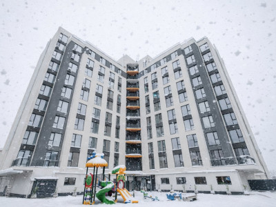 Apartament în varianta albă, dat în exploatare, Botanica, Burebista 25.