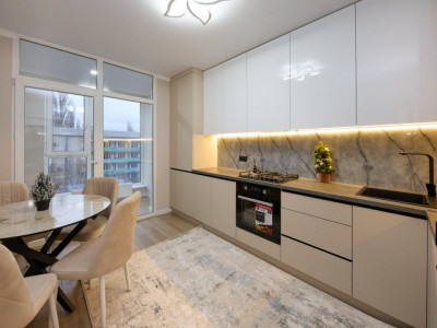 Apartament cu 1 cameră în bloc nou, Botanica, str. Burebista. 