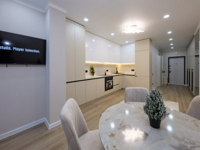 Apartament cu 1 cameră în bloc nou, Botanica, str. Burebista. 