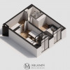 Квартира с 1 комнатой в комплексе Milanin, Дурлешты imaginea mica 3 Квартира с 1 комнатой в комплексе Milanin, Дурлешты thumb 3