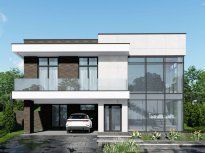 Spre vânzare casă cu 2 nivele stil Hi-Tech, Bubuieci, str. Fierarilor 