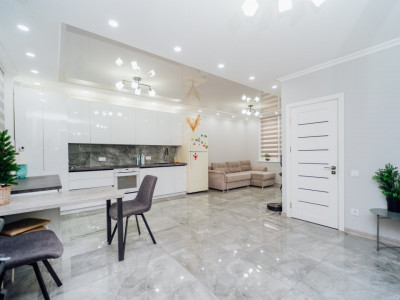 Apartament spațios în bloc nou cu reparație și mobilă! Durlesti, T. Vladimirescu