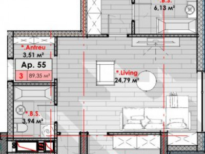 Apartament cu 2 camere,  Râșcani,  Chișinău,  Chișinău mun.
