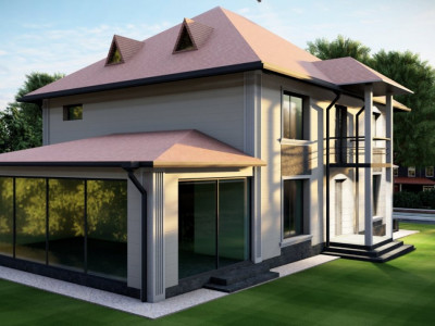 Casă în Dumbrava, 220 mp + 6,5 ari, dată în exploatare!