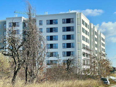 Apartament cu 1 cameră de 44,2m2, variantă albă, Buiucani.