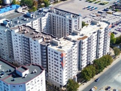 Vânzare apartament cu 1 cameră+living, bloc nou, Botanica. 